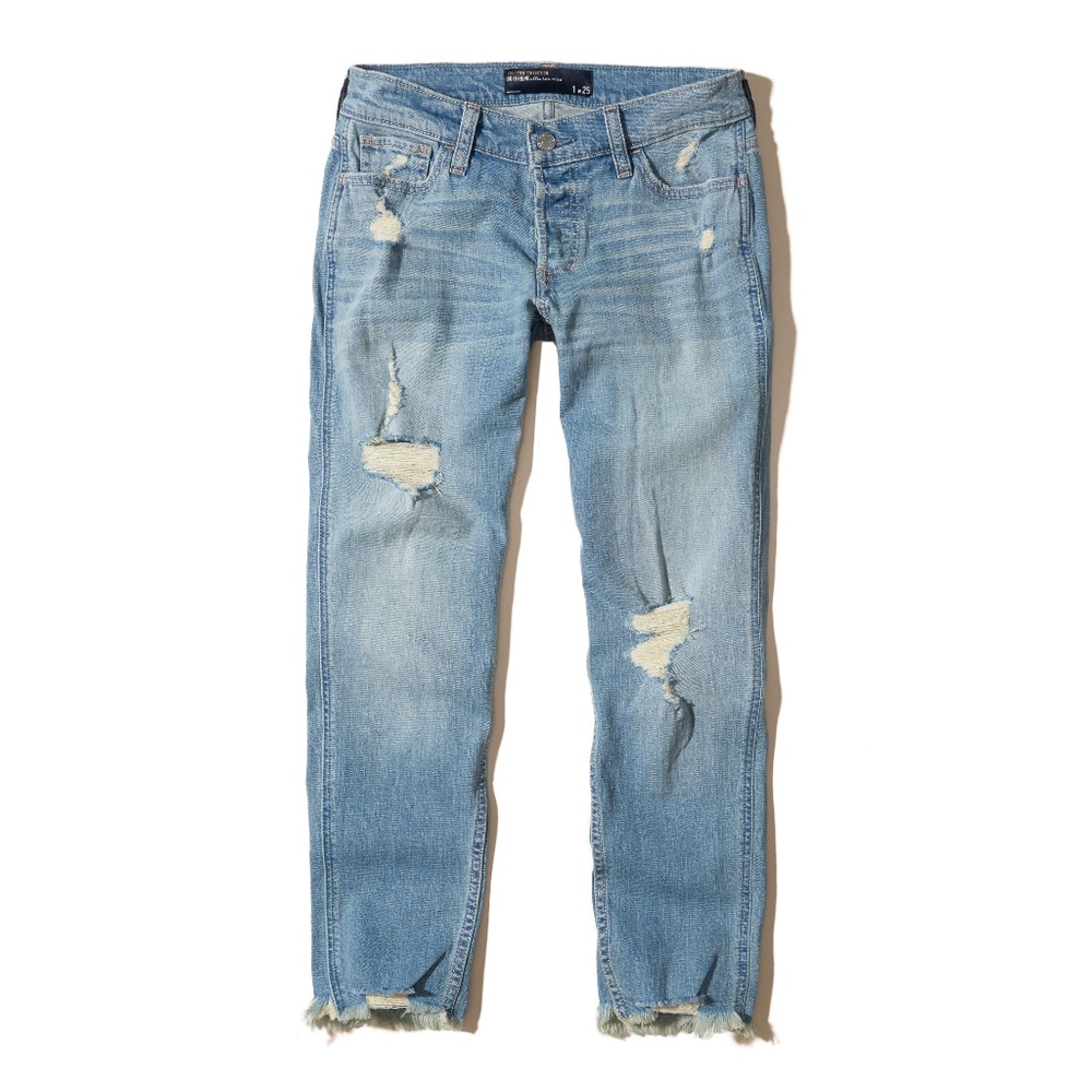 High Waisted Boyfriend jeans